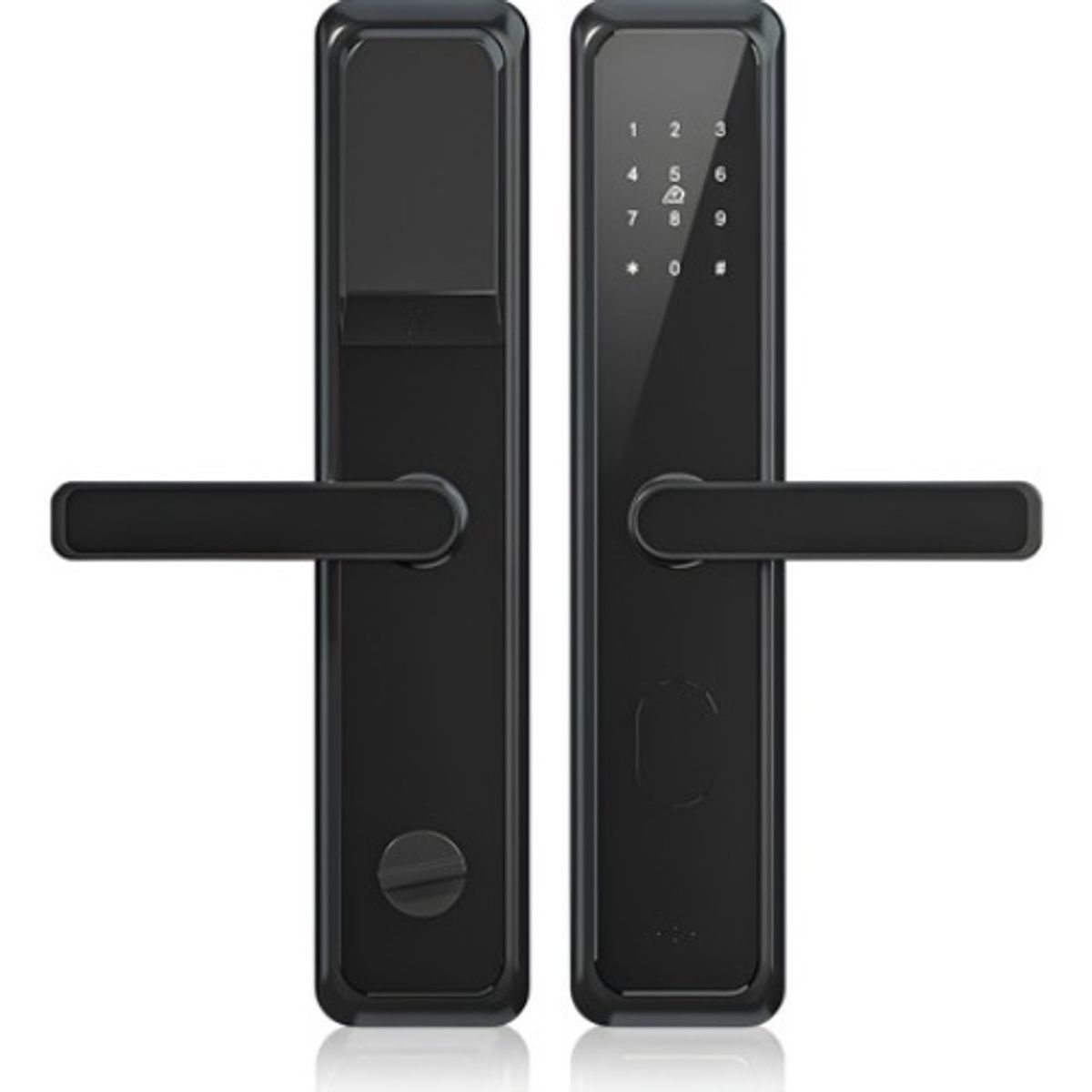 GENERICO - Cerradura Digital Chapa Inteligente Wifi Alta Seguridad App Negro - 262560