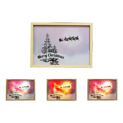 GENERICO - Cuadro Luminoso Led Escritorio Pared Pintura Usb Decorativo