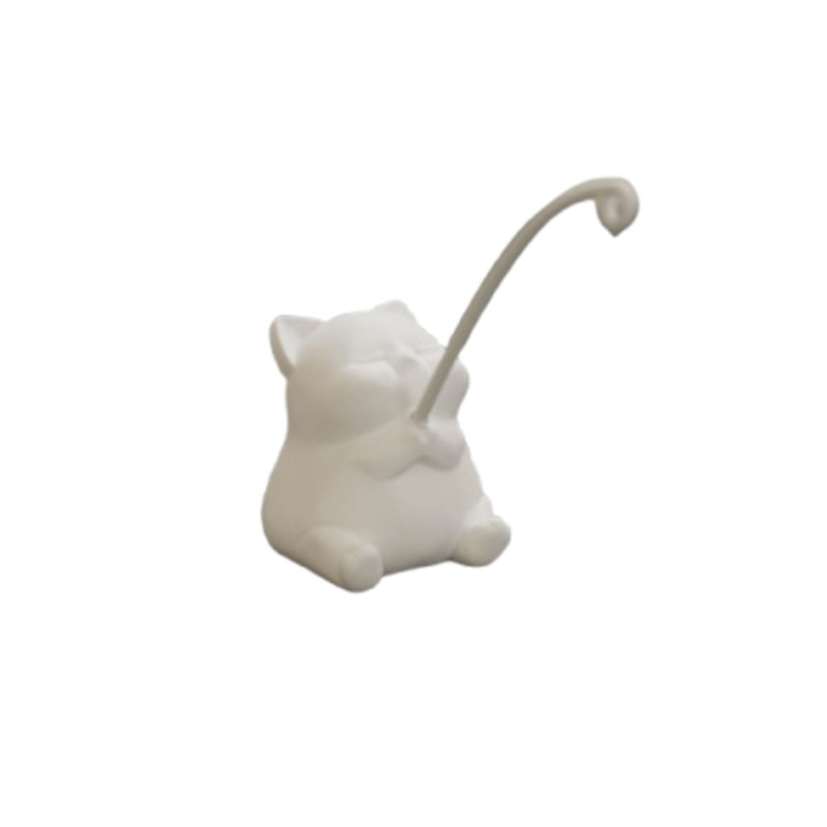 GENERICO - Mini Escultura- Gatito Pescando