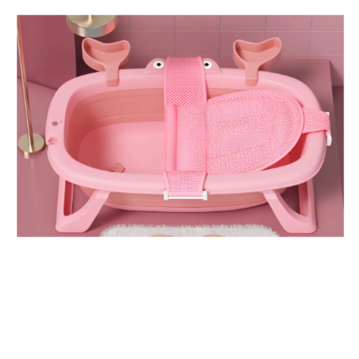 GENERICO - Bañera plegable con diseño de cangrejo