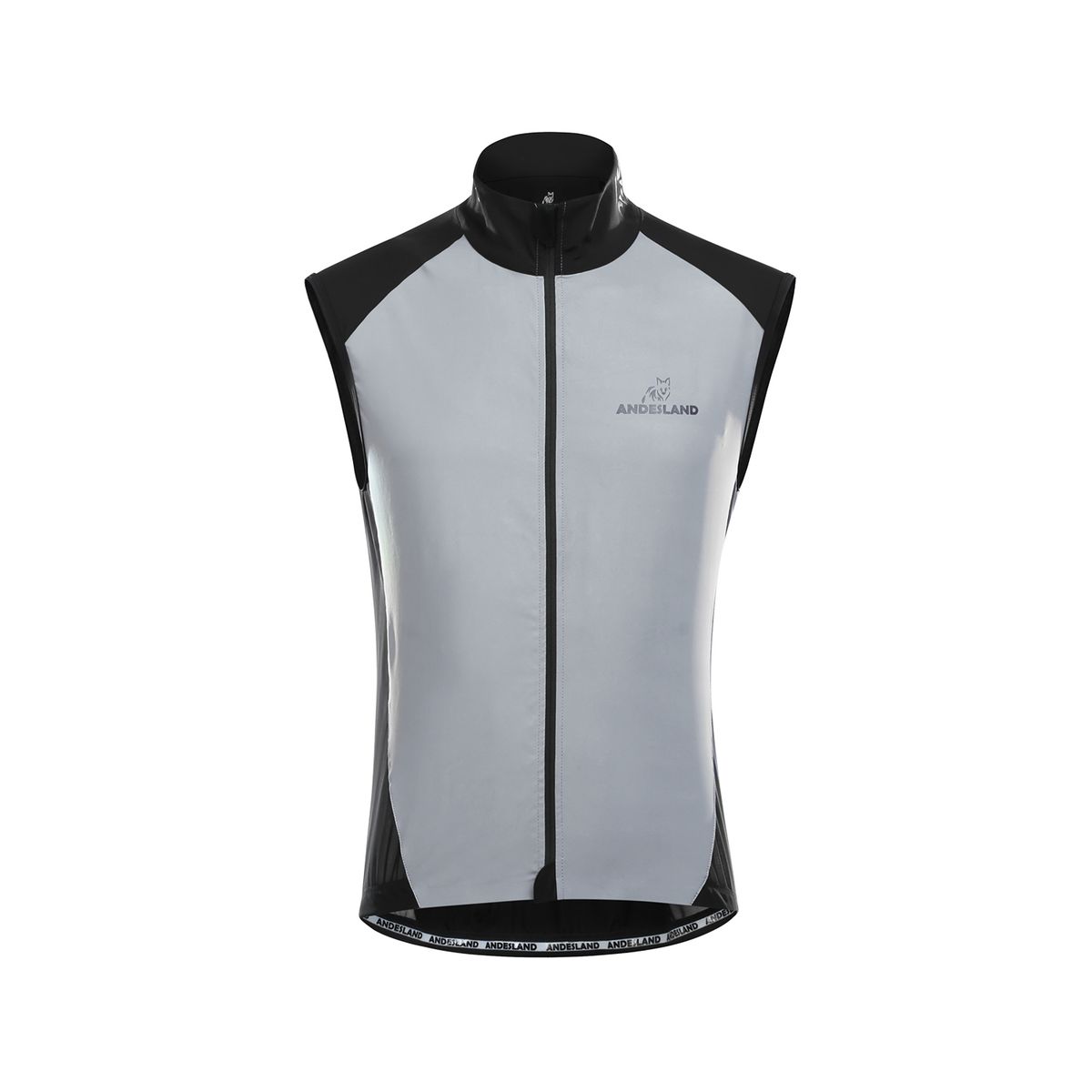 ANDESLAND OUTDOOR APPAREL - Chaqueta Sin Mangas Cycling Stretch Reflectante Swift Hombre