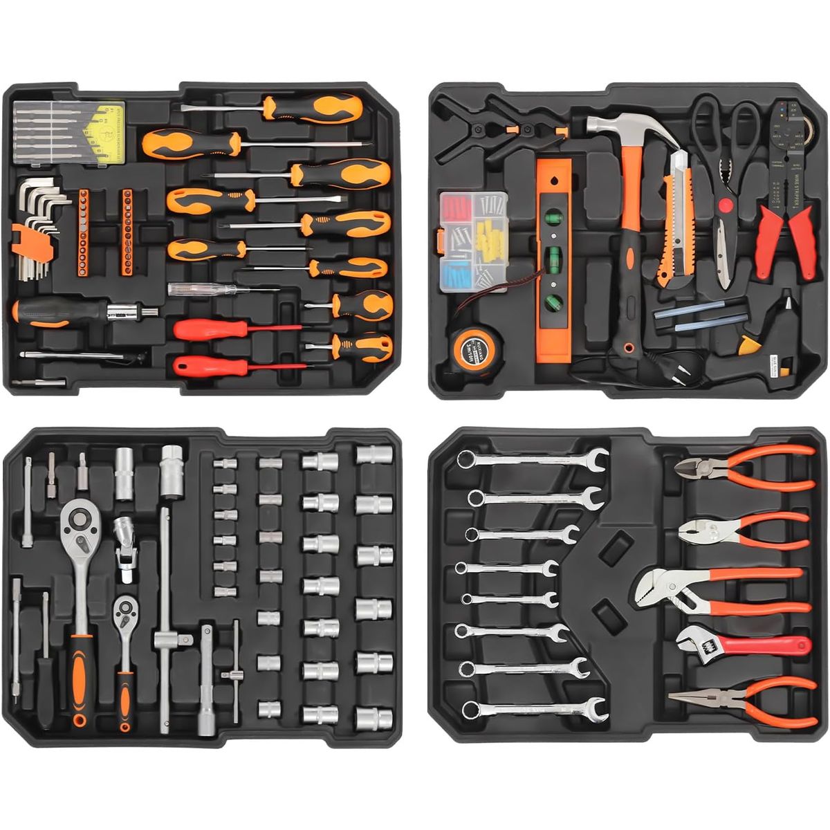 GENERICO - MALETA DE HERRAMIENTAS 187 PIEZAS