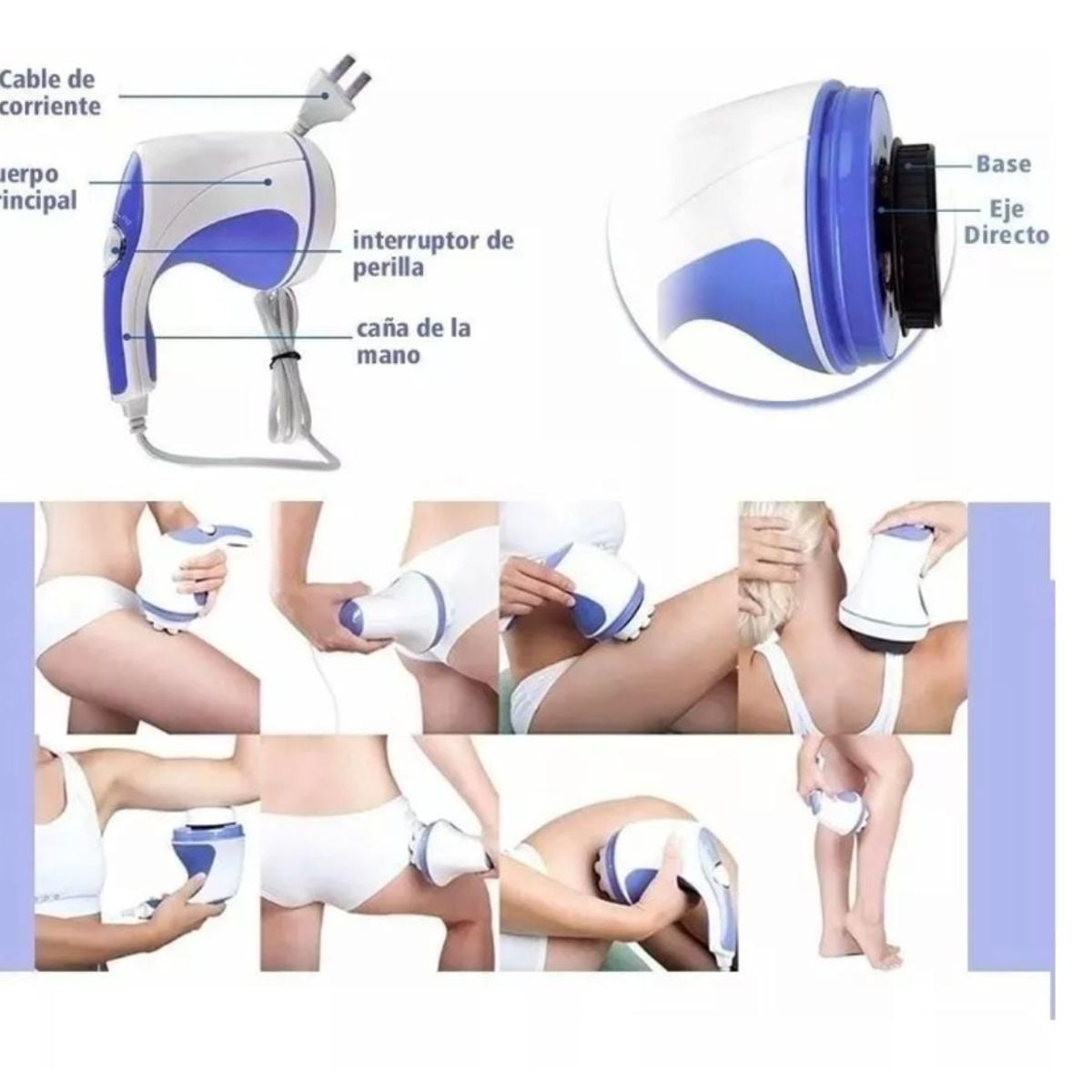 GENERICO - Relax Tone Masajeador Eléctrico Anticelulítico