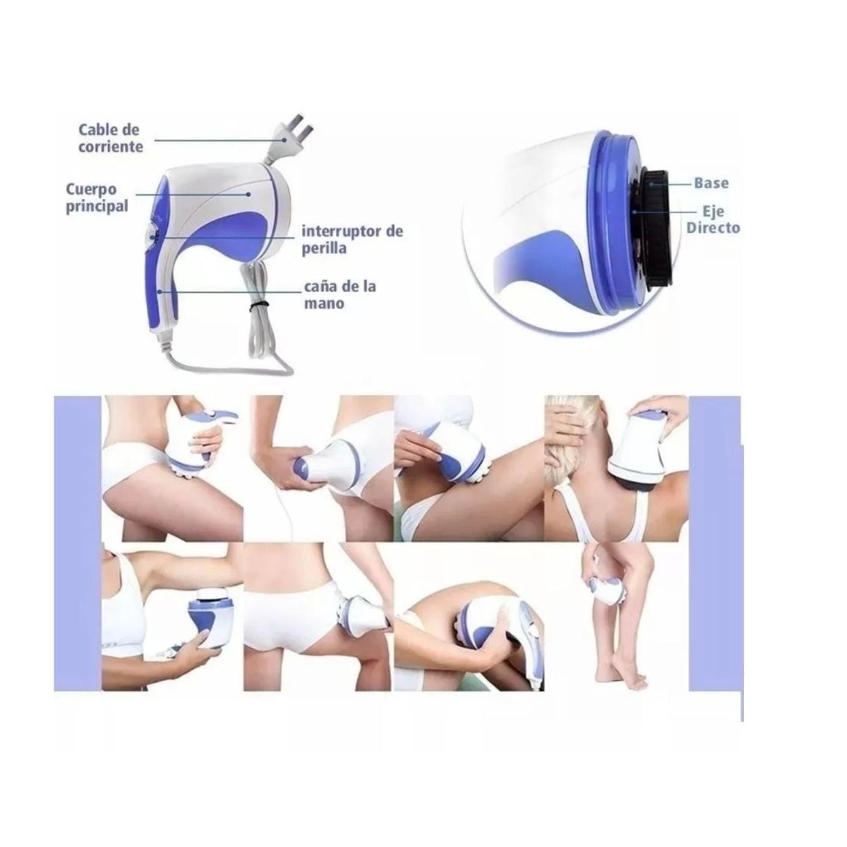 GENERICO - Relax Tone Masajeador Eléctrico Anticelulítico
