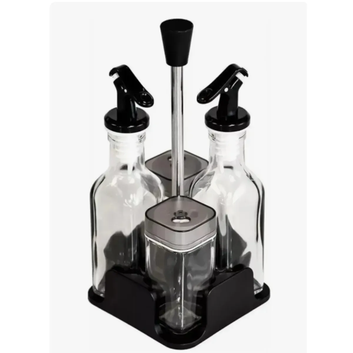 GENERICO - Set Dispensador Aceite Condimentos 4 En 1