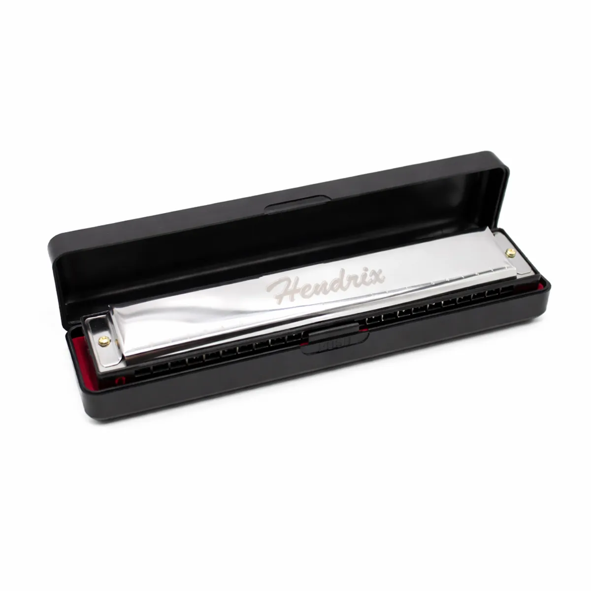 HENDRIX - Armonica de  24 Notas Inoxidable Con funda