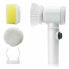 GENERICO - Limpieza De Auto Hogar Set Cepillos Multifuncional 5 En 1 Blanco 228171