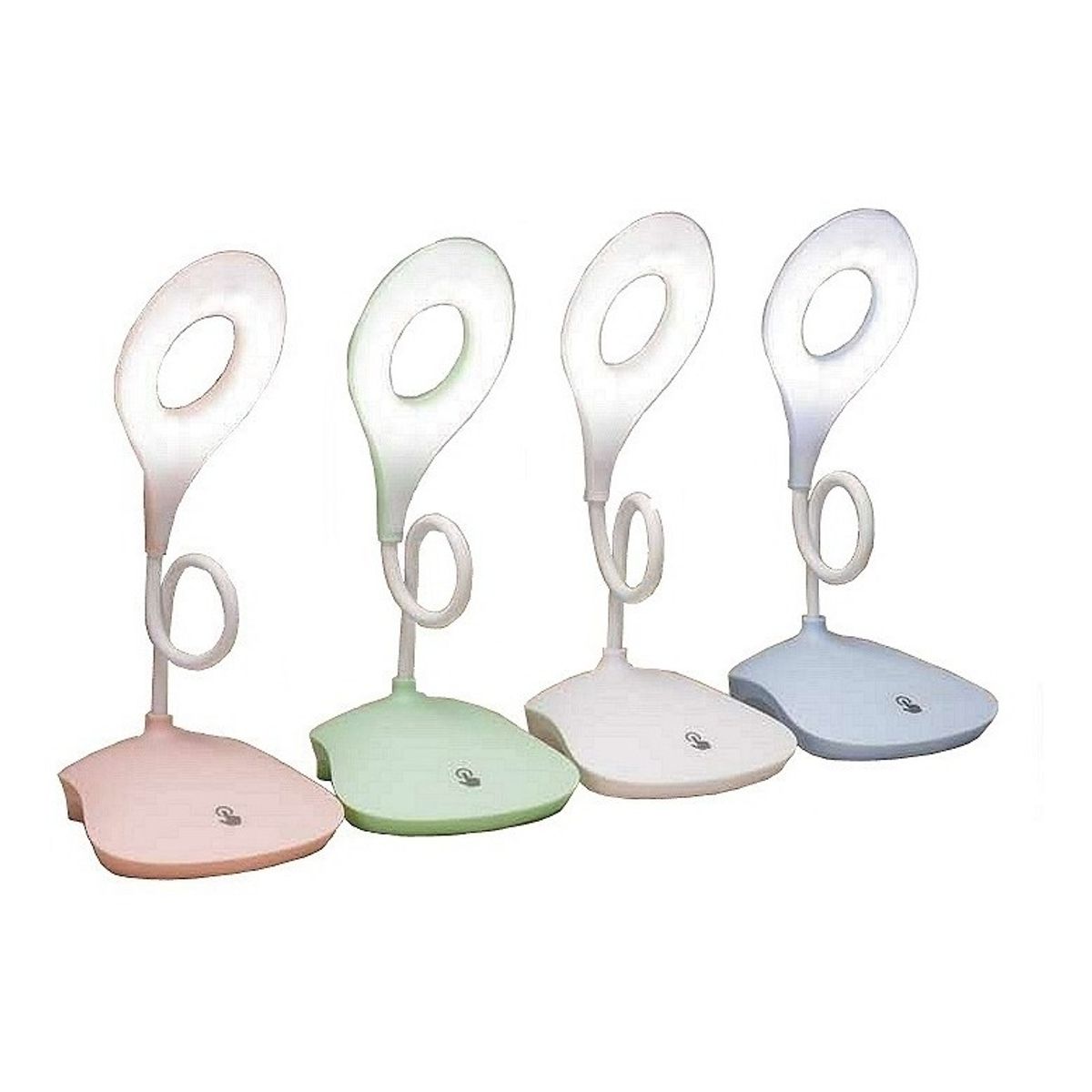 GENERICO - Lámpara Flexible Escritorio, Estudio Dibujo 3 Tipos Brillo