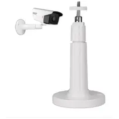 GENERICO - Soporte Cámara De Seguridad Ip Vigilancia Techo Pared Muro Blanco - 221075