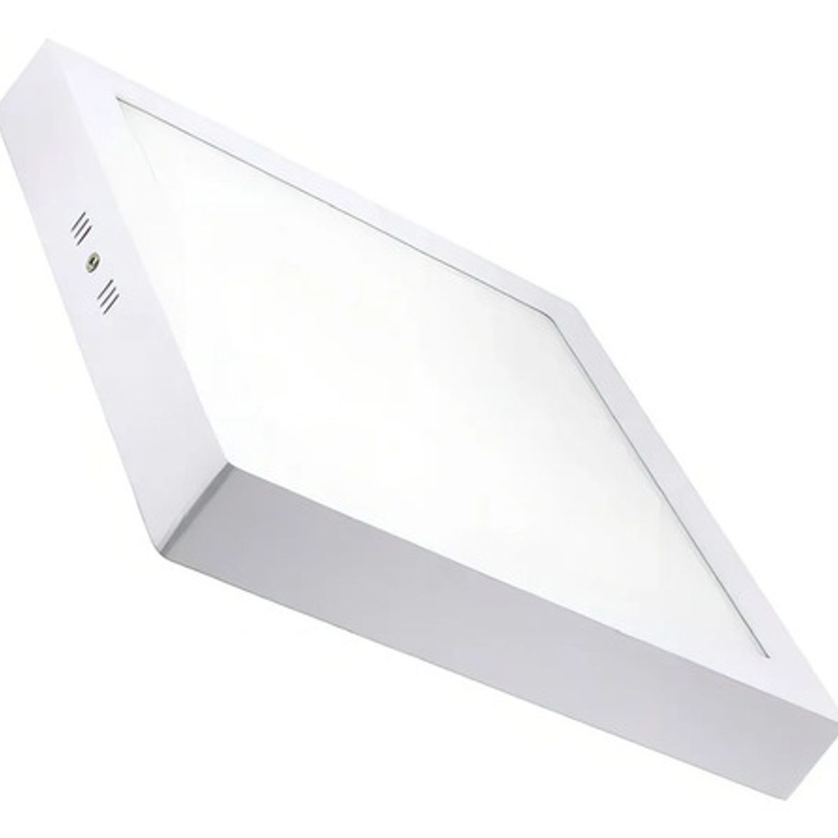 GENERICO - X5 Foco Panel Plafón Led 24w Sobrepuesto Cuadrado Luz Cálida Luz Cálida 003131