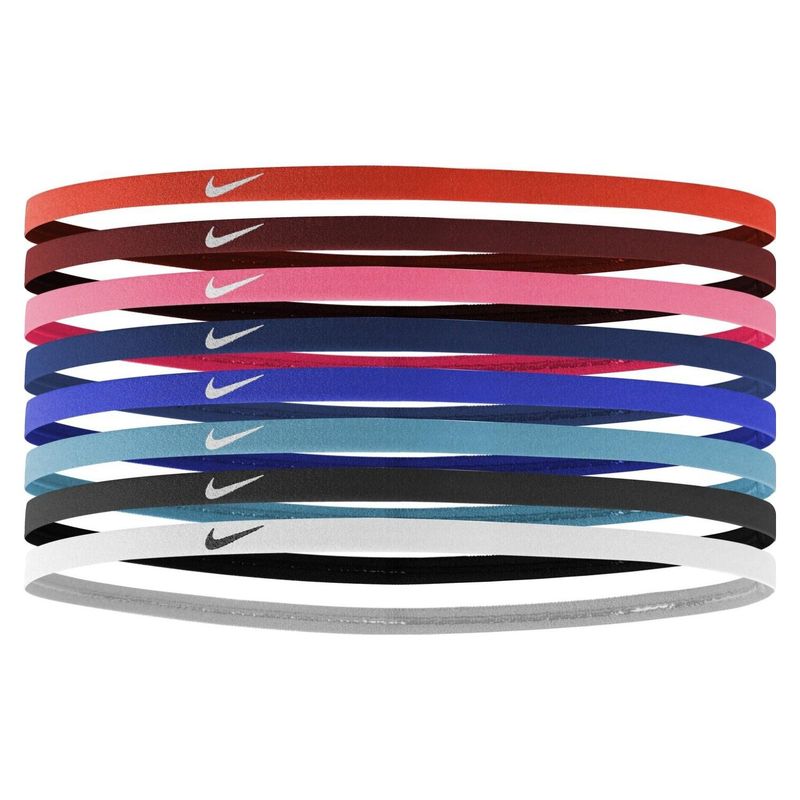 NIKE - SKINNY HAIRBANDS 8 PACK