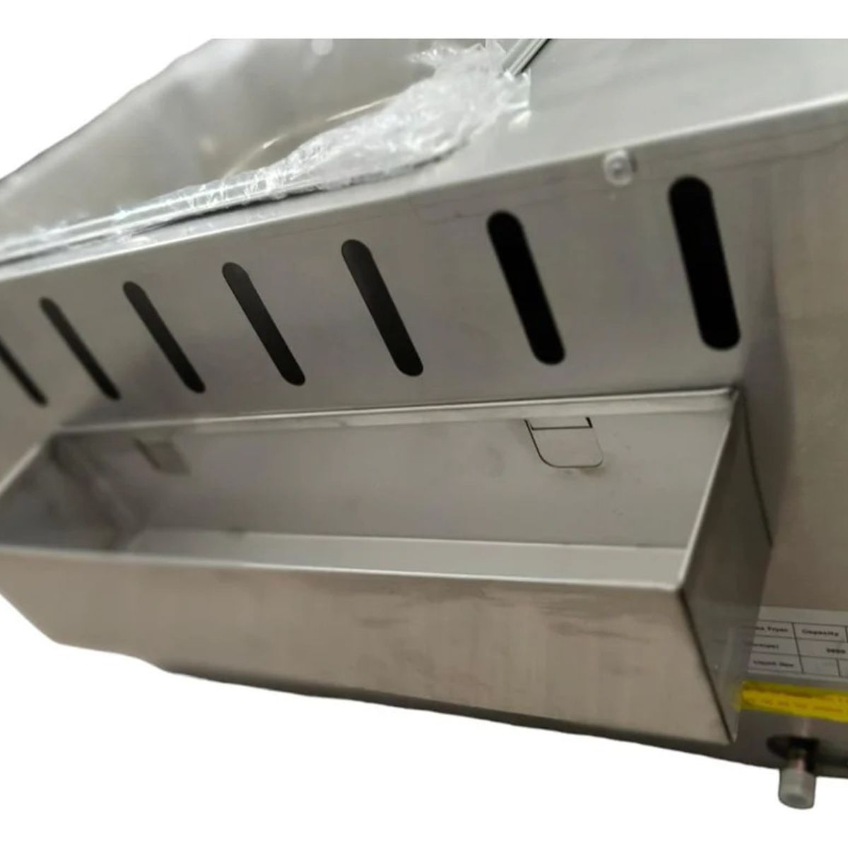 GENERICO - Freidora Doble a Gas 12 Litros (Modelo de Sobremesa) Sin Pedestal