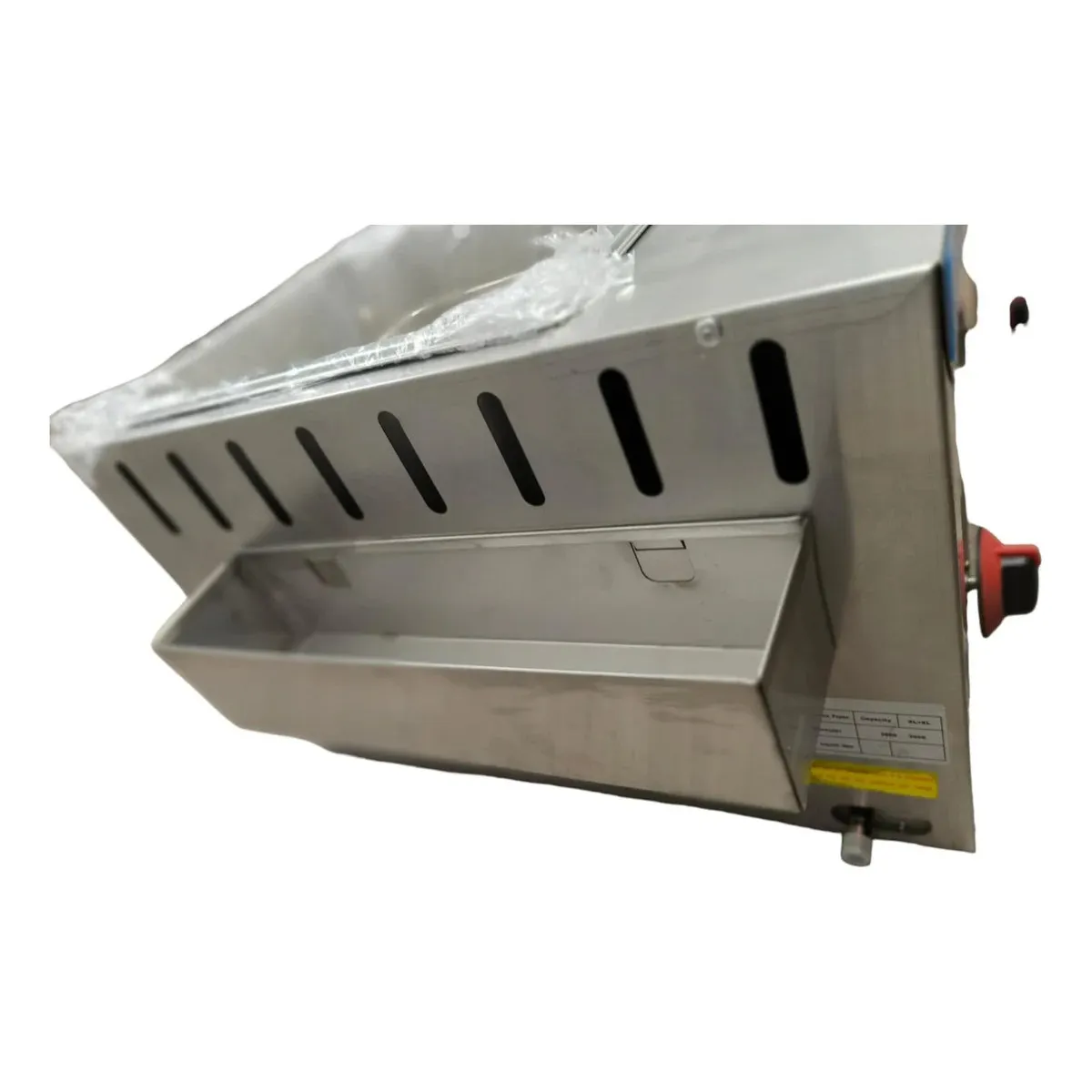 GENERICO - Freidora Doble a Gas 12 Litros (Modelo de Sobremesa) Sin Pedestal