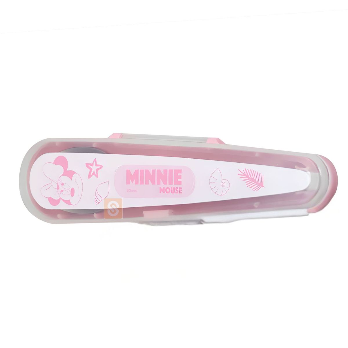 DISNEY - Cubiertos Disney Minnie Acero + Estuche - SC