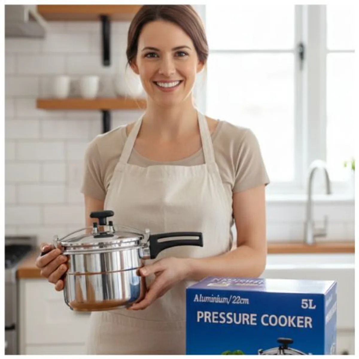 GENERICO - Olla a Presión Pressure Cooker 5 L.