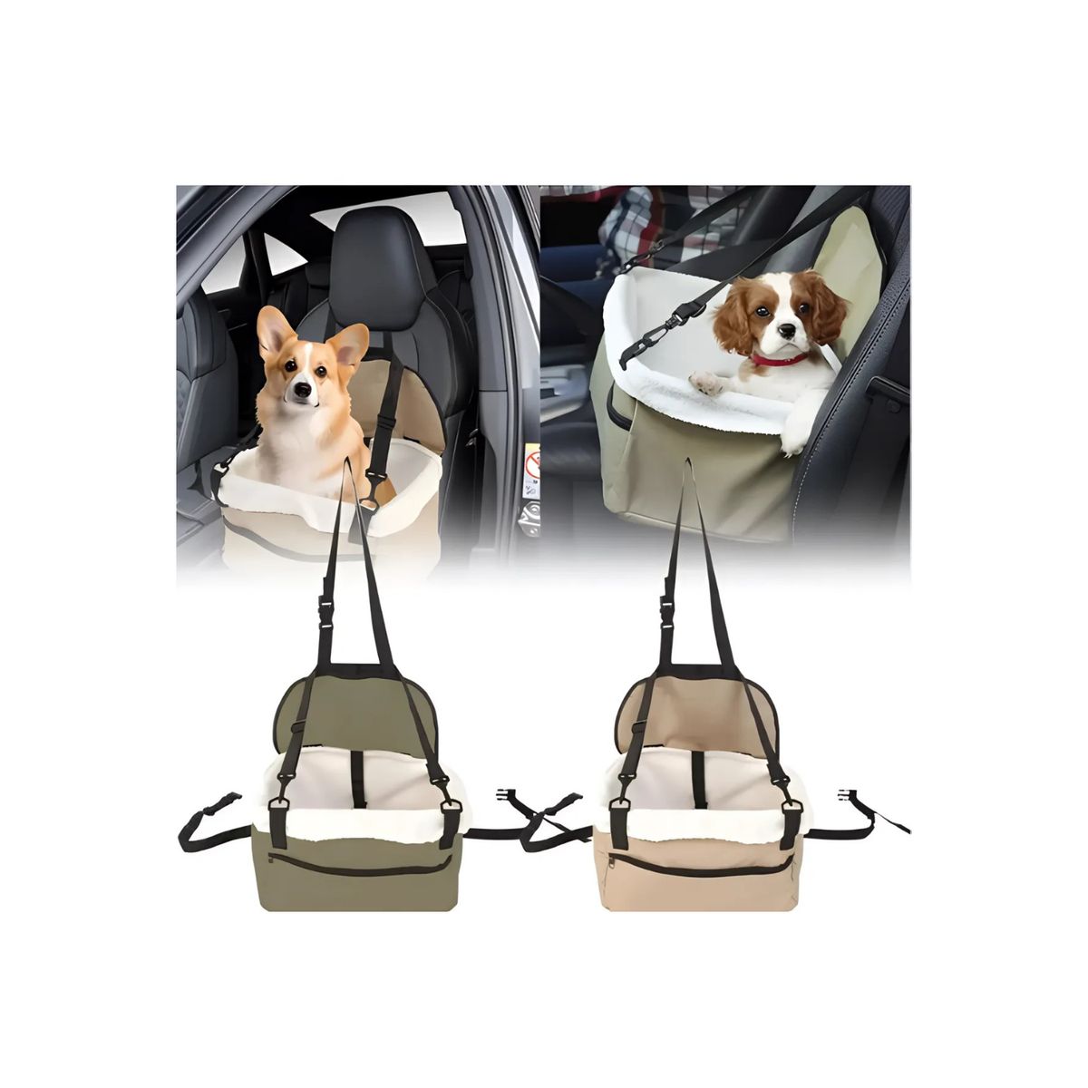 MOVI - Asiento de auto para mascotas