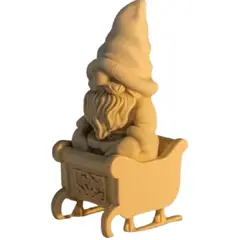 GENERICO - Adorno Navideño- Duende en Trineo