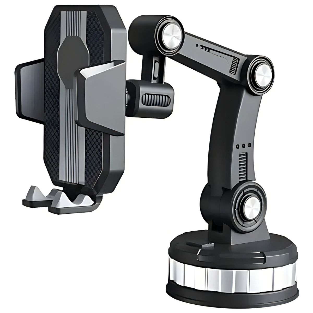 GENERICO - Soporte Celular Auto Belida Parabrisas Tablero Ventosa Rotación 360° Negro