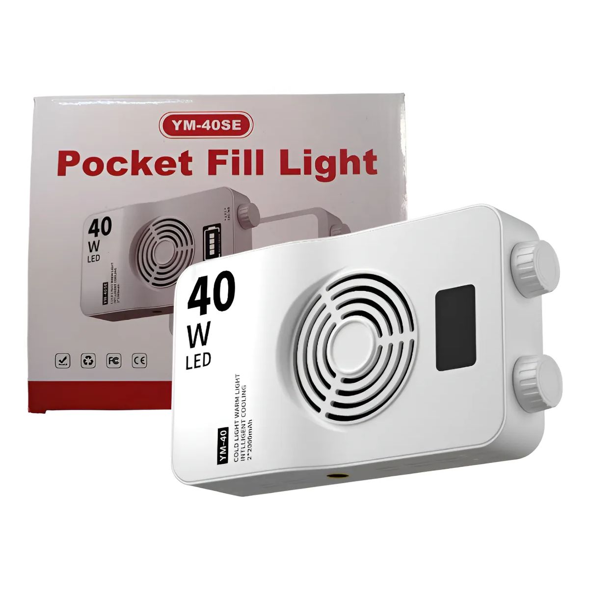 GENERICO - Panel De Luz Portátil 40w Para Videos Y Fotografías