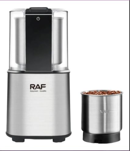 Molino Eléctrico De Café Molinillo Portátil Raf R-7130 Plateado