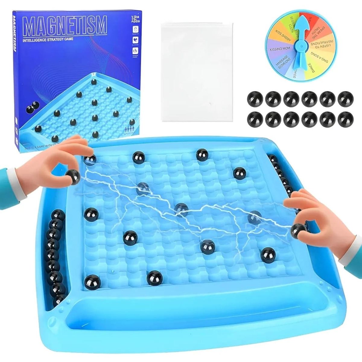 GENERICO - Juego Magnetico Juego De Estrategia Con Bolas Magneticas