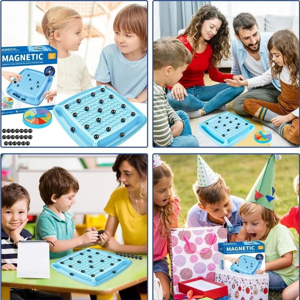 GENERICO - Juego Magnetico Juego De Estrategia Con Bolas Magneticas