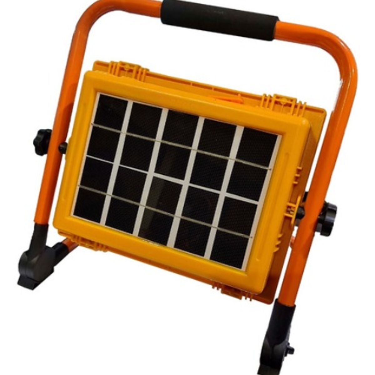 GENERICO - Foco Led Emergencia Solar Recargable Multiuso Portable Usb Negro 220078