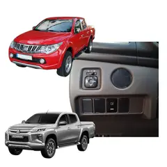 GENERICO - Tapa botones luces tablero Mitsubishi L200 1 unidad
