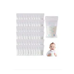 GENERICO - Pack 200 Bolsas Para Almacenar Lmacenar Leche Materna 200 Ml
