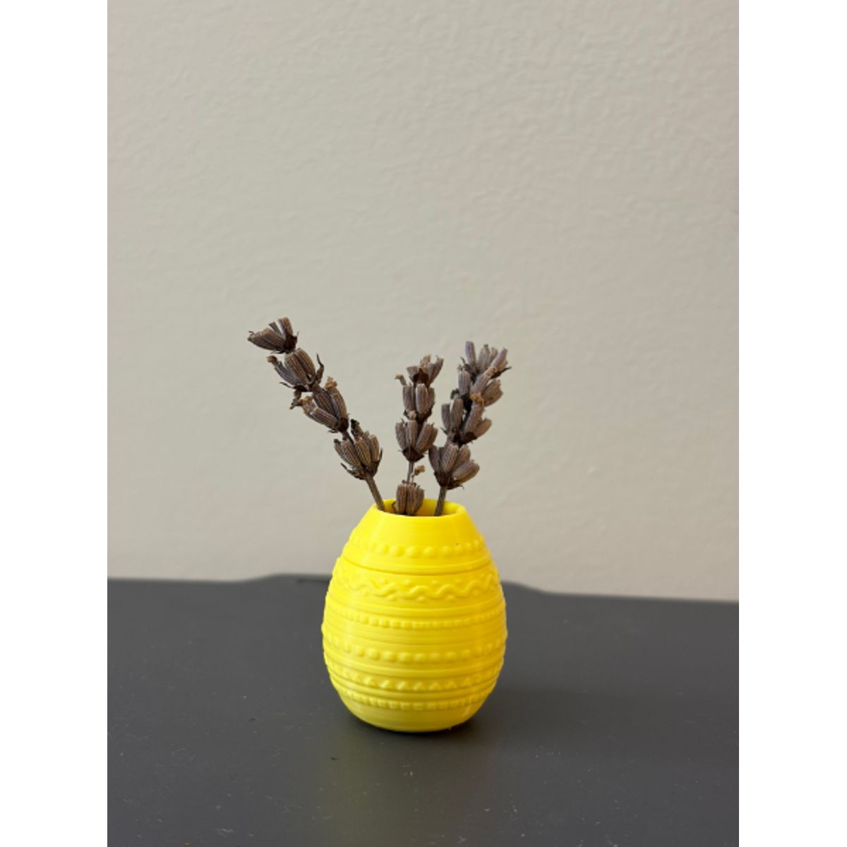 GENERICO - Estatua Mini Florero Huevo de Pascua