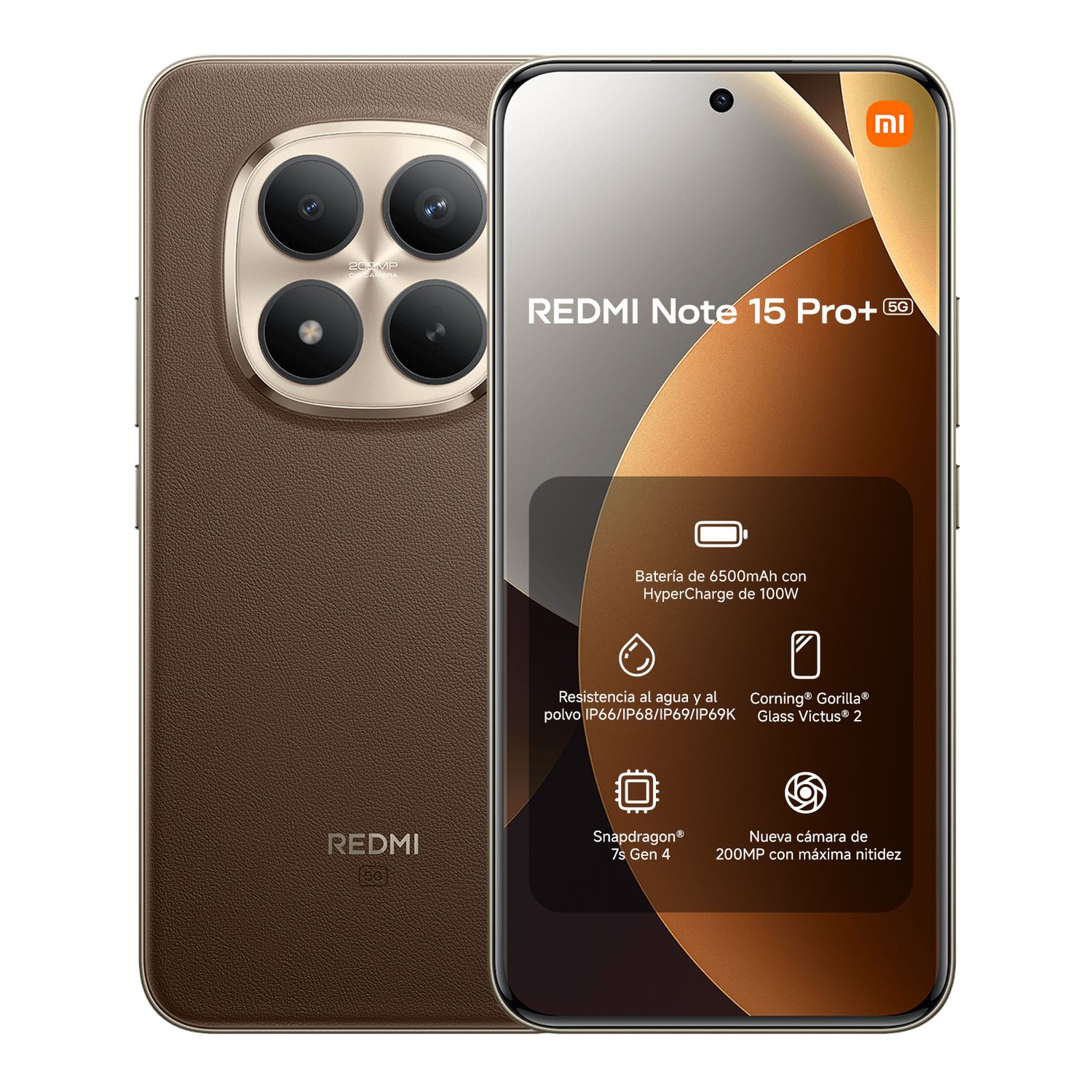 XIAOMI REDMI Note 15 Pro+ 5G Café moca 12 GB + 512 GB | Falabella