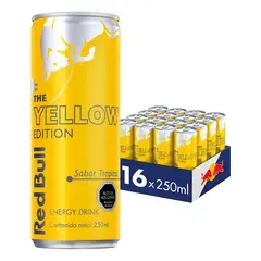 RED BULL - Bebida Energética Pack 16 Latas Tropical 250Ml