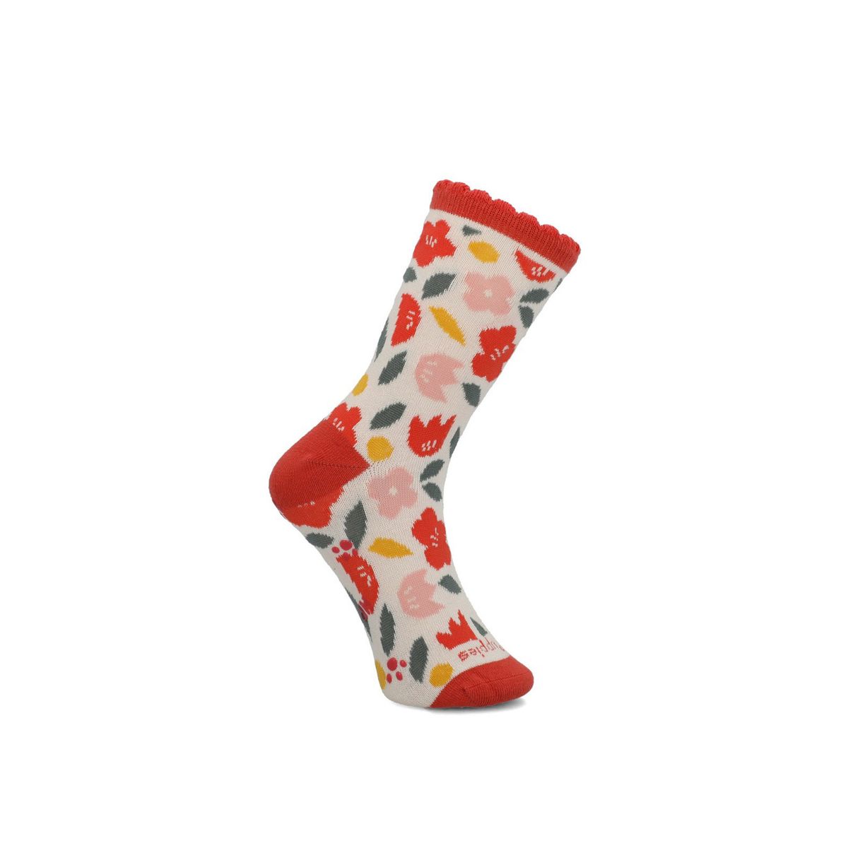 HUSH PUPPIES - Calcetín Algodón Niña C St Garden Crema HUSH PUPPIES