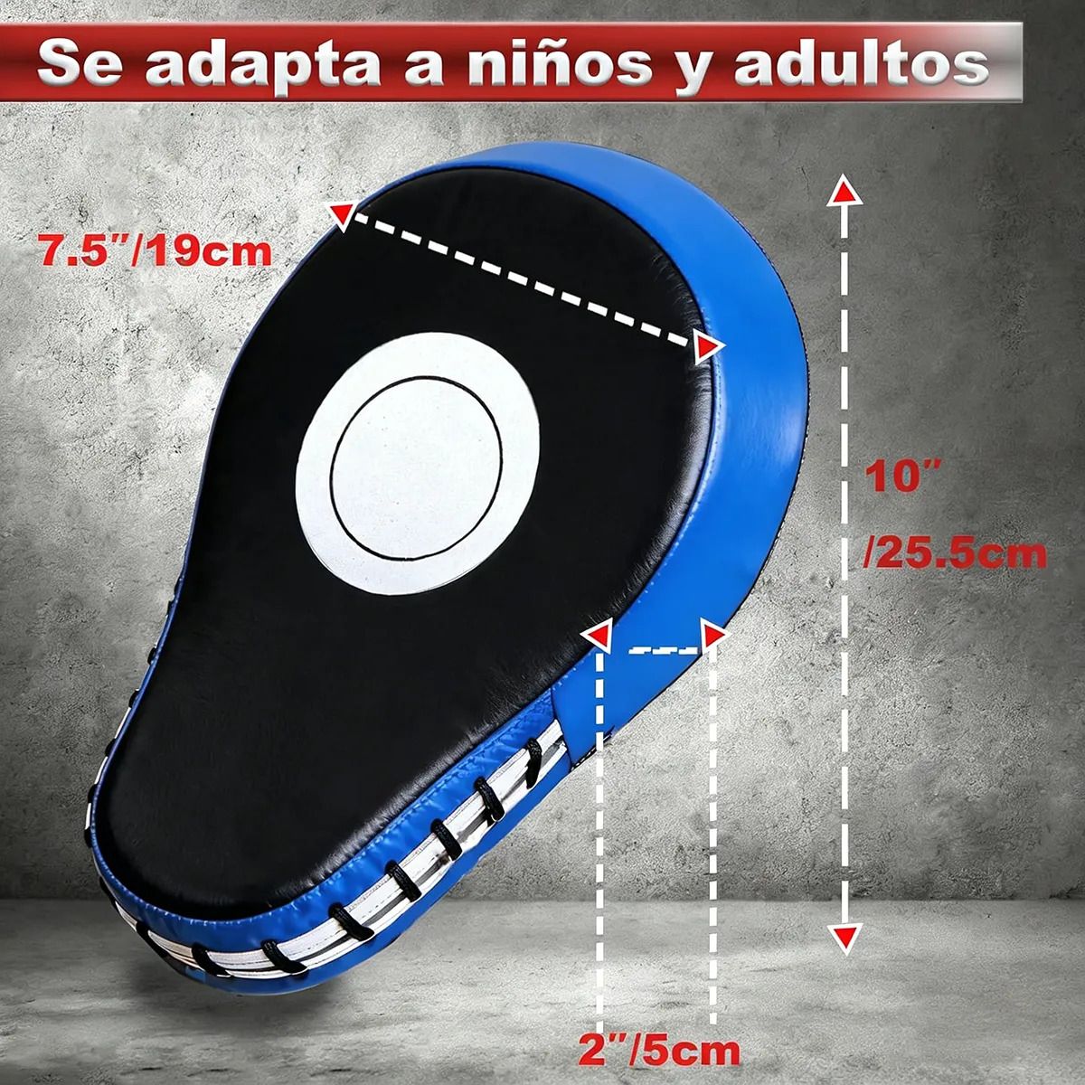 GENERICO - Guantes Focos Box - Artes Marciales-Azul