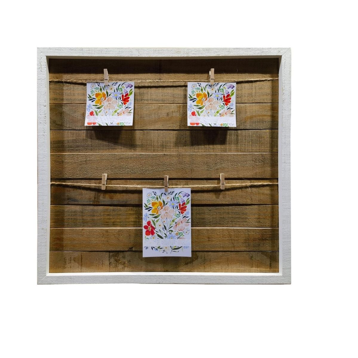 GENERICO - MARCO DE FOTOS CON PINZAS CONCEPT LIFE 51,5 X 51,5 CM