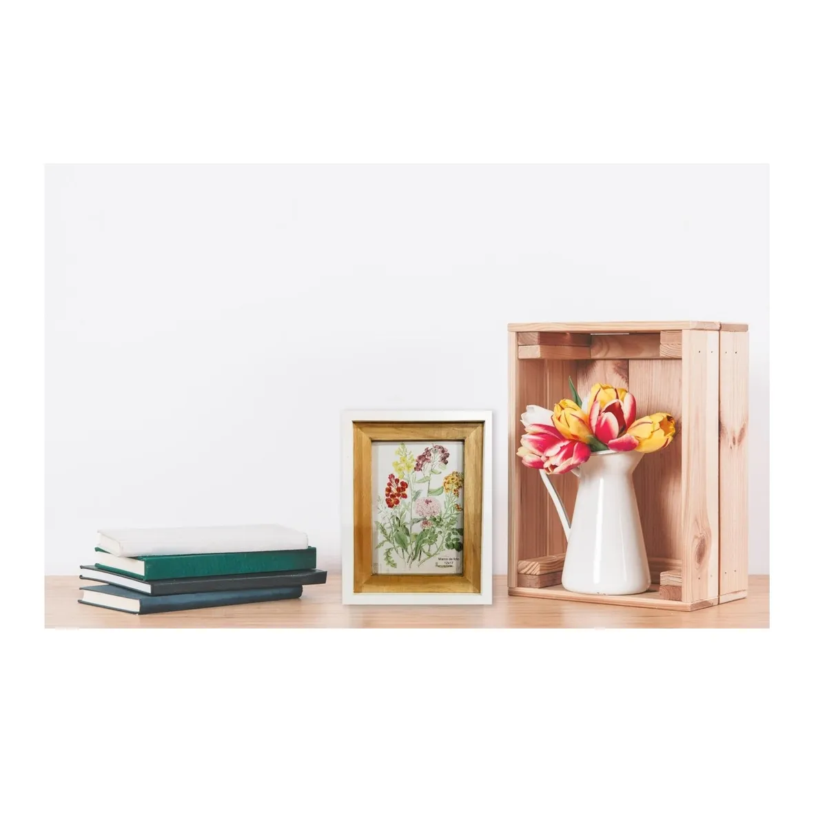 GENERICO - MARCO DE FOTO CONCEPTS LIFE MADERA PINO 18,5 X 23,3 CM 5X7