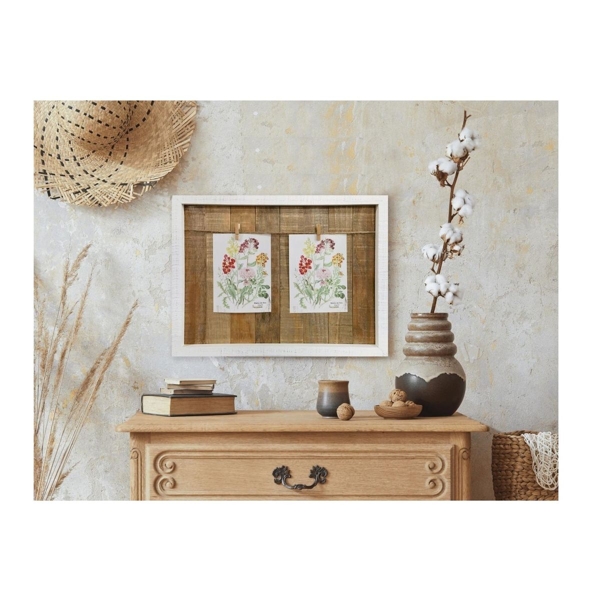 GENERICO - MARCO DE FOTO CONCEPTS LIFE MADERA PINO 17 X 17 CM 4X4