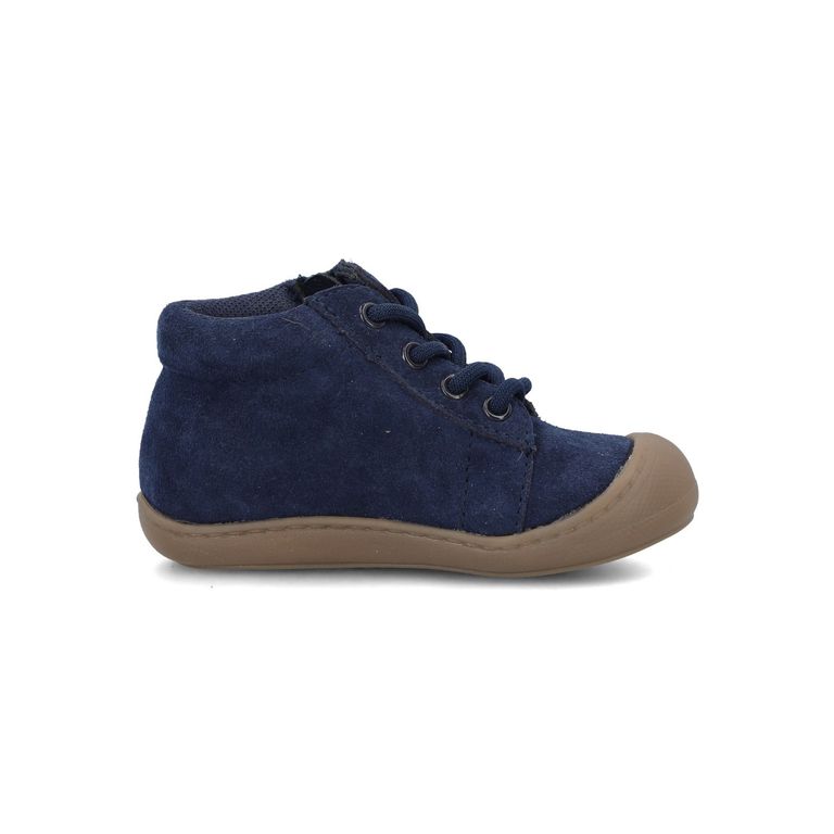 Botin Cuero Niño Lora Azul