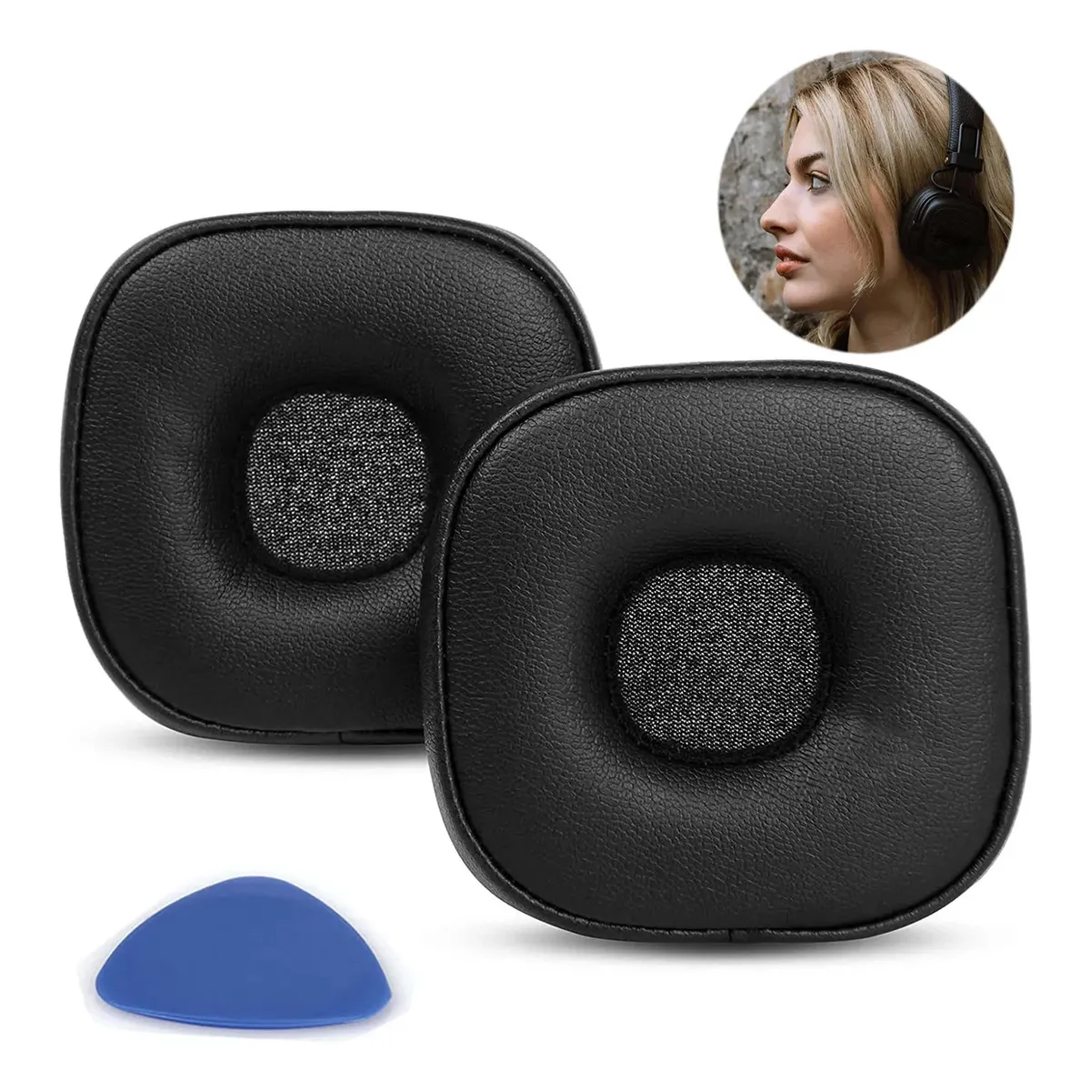 GENERICO - Almohadillas De Repuesto Para Audífonos Marshall Major 3,4