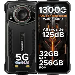 DOOGEE - Fire7 Ultra 5G Celular 32GB+256GB Android 15 Smartphone