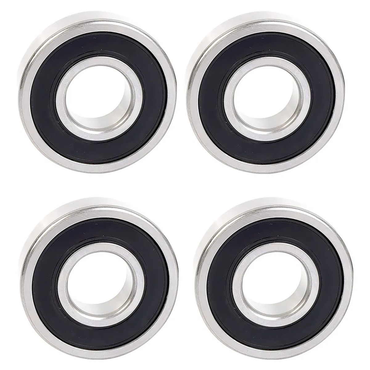 GENERICO - Kit 4 Rodamiento 6201 2rs Medidas 12x32x10 Milimetros