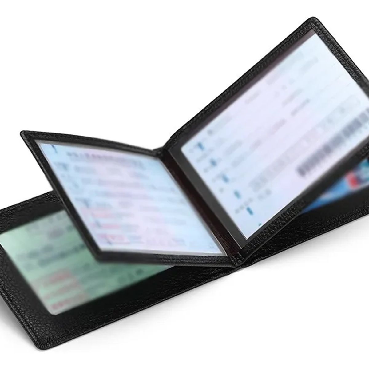 GENERICO - Estuche Organizador Porta Documentos Autos Papeles Vehiculo Negro