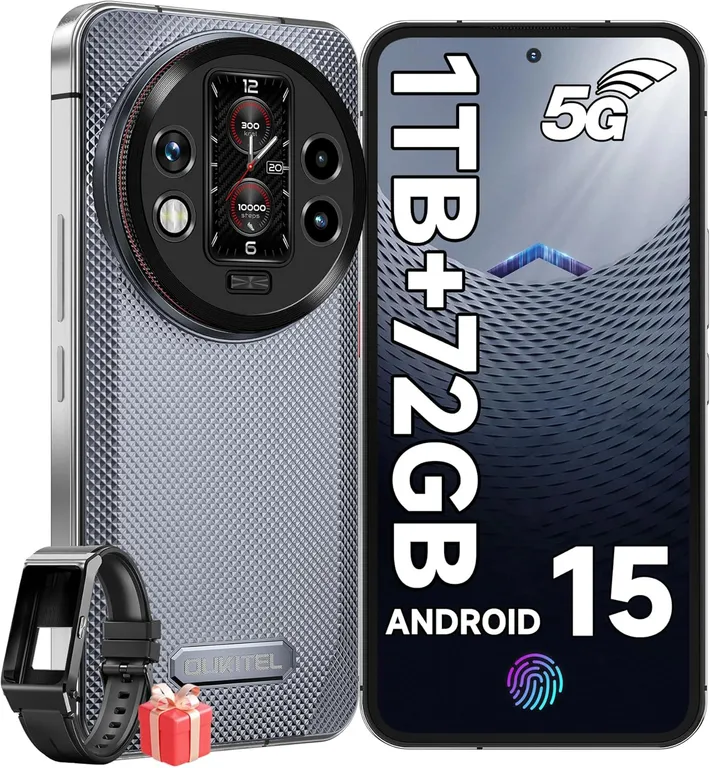 WP200 Pro 5G Celular 72GB+1TB 108MP Smartphone