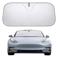GENERICO - 145x80cm Parasol Plegable Para Parabrisas De Automóvil