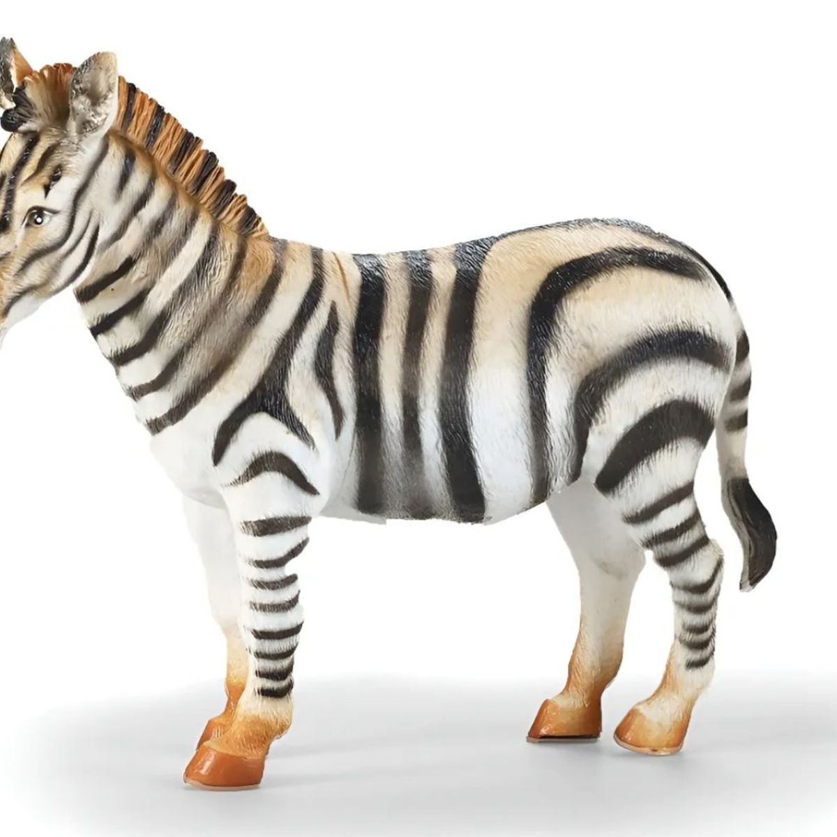 GENERICO - Figura Cebra Realista 16.5 Animal Coleccionable