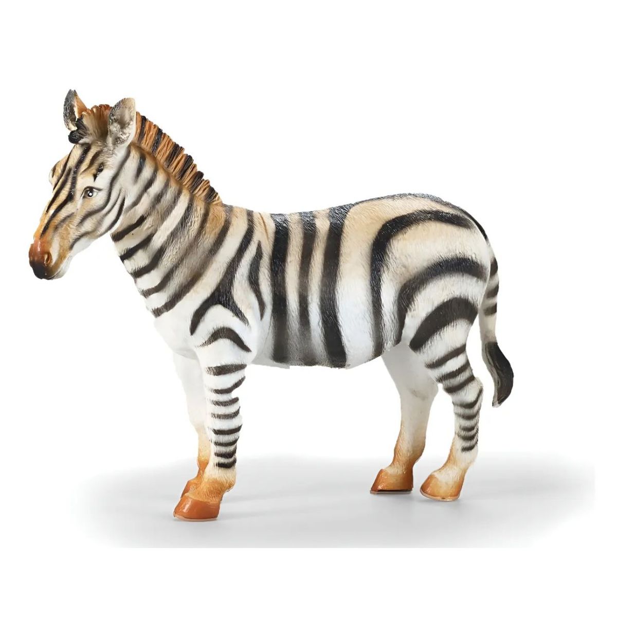 GENERICO - Figura Cebra Realista 16.5 Animal Coleccionable