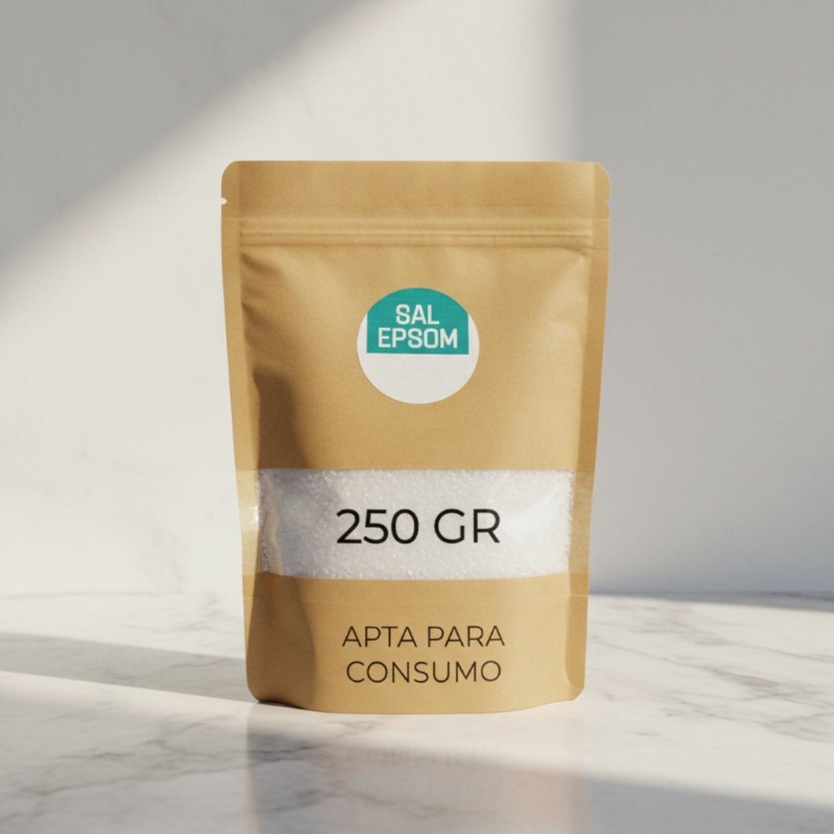 GENERICO - Sulfato De Magnesio Usp O Sal Epsom Comestible 250 Gr