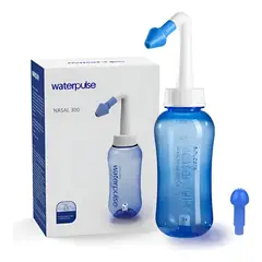GENERICO - Irrigador Limpiador Nasal Rinitis Lavado Sinusitis 300ml Color Azul