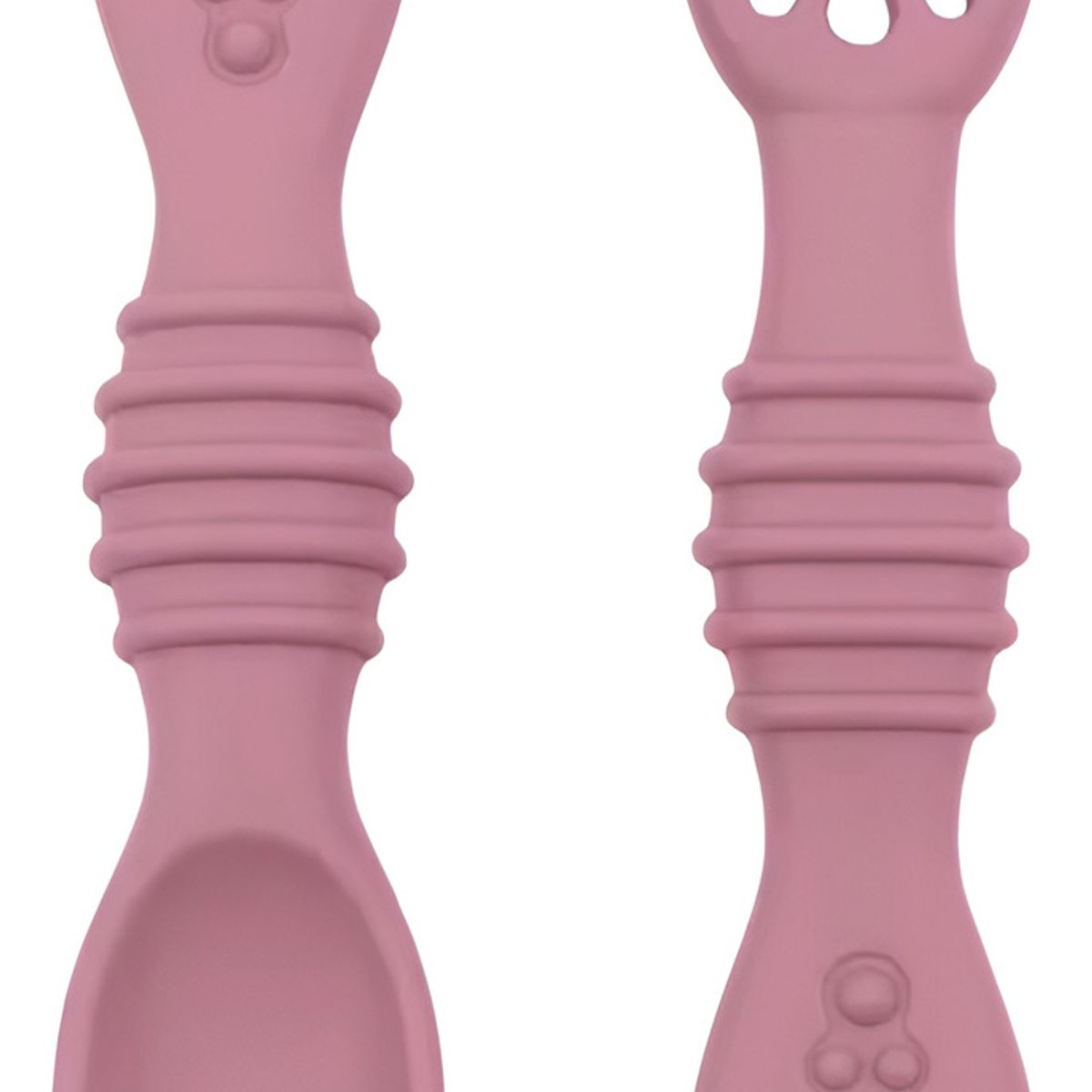 GENERICO - Set De Pre Cucharas De Silicona Aprendizaje Bebé
