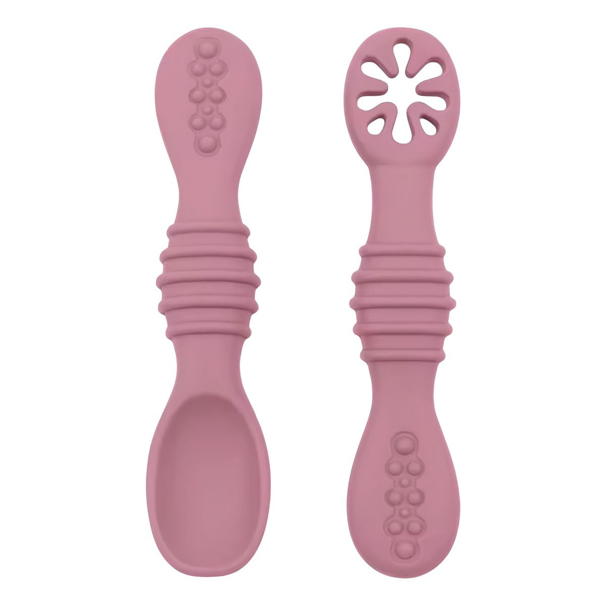 GENERICO - Set De Pre Cucharas De Silicona Aprendizaje Bebé